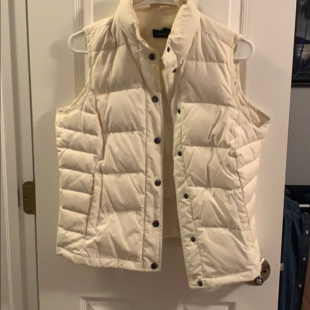 White Land’s End Down Vest
